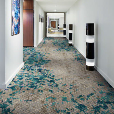 Custom Wool Woven Axminster Carpet For Banquet Hall