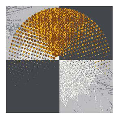Retro Style Printed Nylon Carpet Tiles With PU Backing For Ballroom